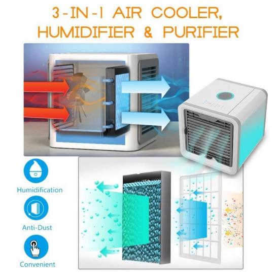 ARCTIC AIR COOLER RACITOR DE AER PORTABIL ARCTIC AIR COOLER RACITOR DE AER PORTABIL