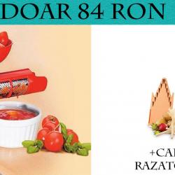 OFERTA Storcator Rosii cu Separator Seminte + CADOU Razatoare V OFERTA Storcator Rosii cu Separator Seminte + CADOU Razatoare V