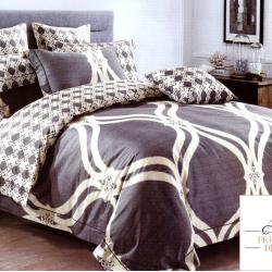 Lenjerie de Pat dublu Casa New Fashion din FINET cu 6 piese cod R-90 Lenjerie de Pat dublu Casa New Fashion din FINET cu 6 piese cod R-90