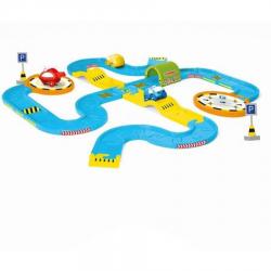 Set pista masinute 56 piese Set pista masinute 56 piese