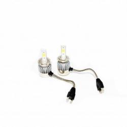 Set 2 becuri Auto, H7 LED, bec racire ventilatie , lumina xenon