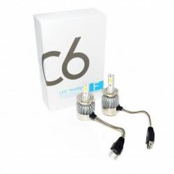 Set 2 becuri Auto, H7 LED, bec racire ventilatie , lumina xenon