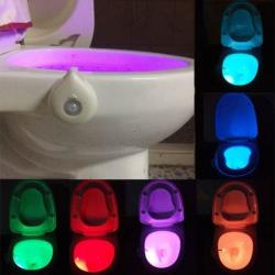 Lumina cu senzor pentru toaleta Lumina cu senzor pentru toaleta