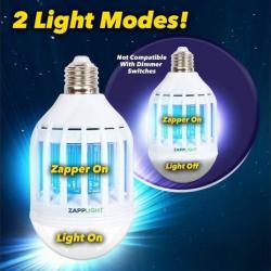 Bec LED 60W & lampa UV anti-tantari, insecte Bec LED 60W & lampa UV anti-tantari, insecte