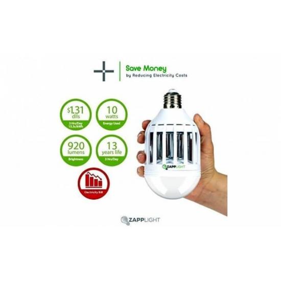 Bec LED 60W & lampa UV anti-tantari, insecte
