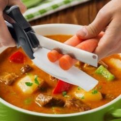 Cutit pentru bucatarie 2 in 1 Cutit pentru bucatarie 2 in 1