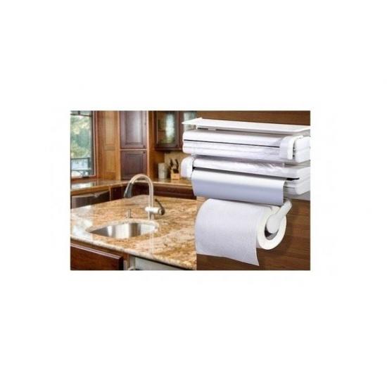 Dispenser de bucatarie pentru hartie, folie aluminiu si folie stretch