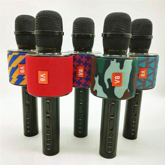 Microfon cu boxa Charge  ktv v8