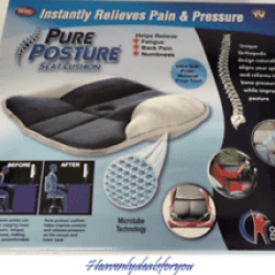 Perna din bumbac pentru scaun Pure Posture-seat cushion Perna din bumbac pentru scaun Pure Posture-seat cushion