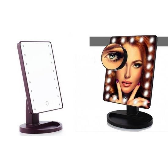 Oglinda cu LED si touch pentru machiaj Oglinda cu LED si touch pentru machiaj