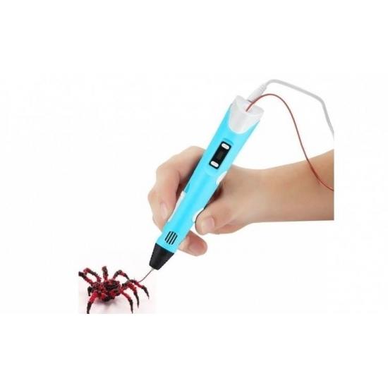 Creion 3D Magic pentru desenat in spatiu - cu afisaj + filamente incluse