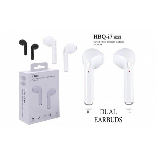 Casti i7 TWS, True Wireless, Bluetooth, incarcator incorporat Casti i7 TWS, True Wireless, Bluetooth, incarcator incorporat