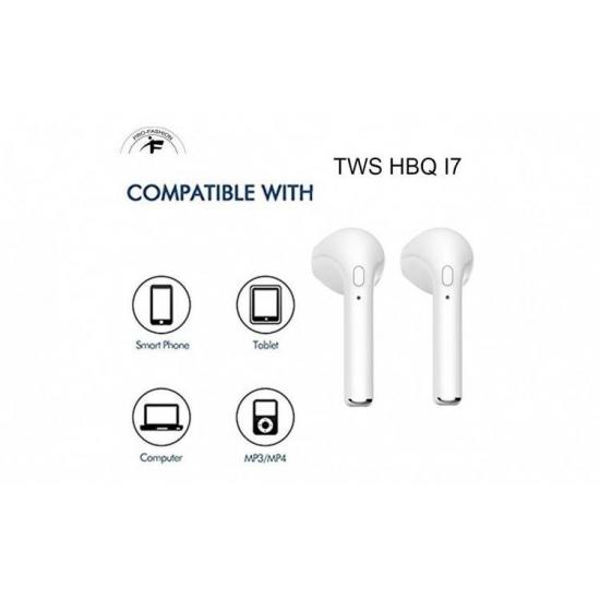 Casti i7 TWS, True Wireless, Bluetooth, incarcator incorporat Casti i7 TWS, True Wireless, Bluetooth, incarcator incorporat