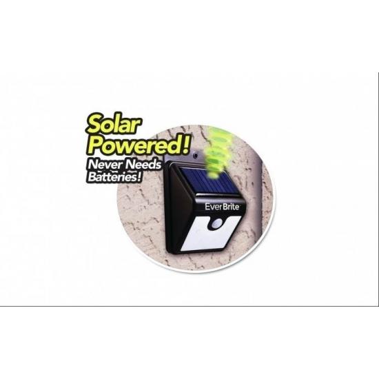 Set 2 x lampa cu LED - incarcare solara si senzor de miscare