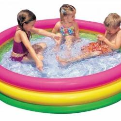 Piscina gonflabila 114x25 cm - cu 3 inele Piscina gonflabila 114x25 cm - cu 3 inele