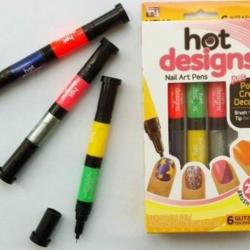 Set oja pentru decorare unghii Hot Designs Set oja pentru decorare unghii Hot Designs