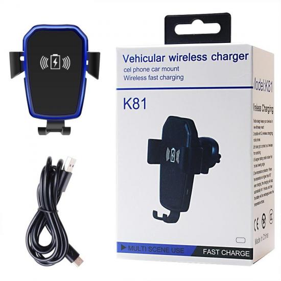 Incarcator auto Wireless  pentru smartphone cu Android / IOS