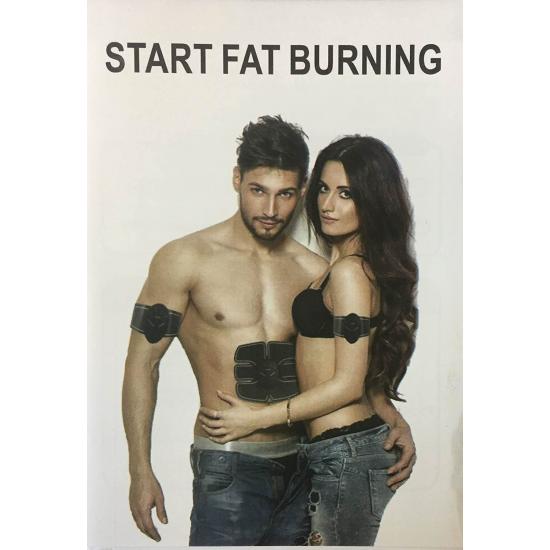 Centura electrostimulare EMS Six Pack abdominala Smart Fitness pro Centura electrostimulare EMS Six Pack abdominala Smart Fitness pro