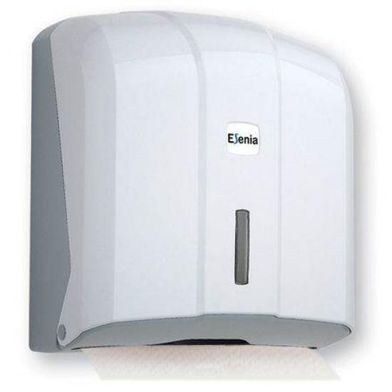 Dispenser prosoape hartie pliata Esenia ABS alb