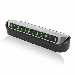 Dispozitiv de pus numarul de telefon in parbriz pentru parcare temporara Dispozitiv de pus numarul de telefon in parbriz pentru parcare temporara