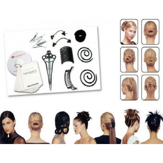 Hairagami Total Hair Makeover Kit De Par