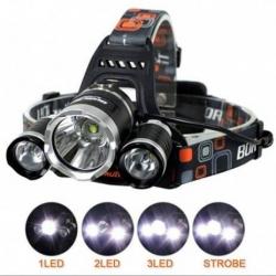Lanterna frontala cu acumulator, Led si zoom Cree 5W Lanterna frontala cu acumulator, Led si zoom Cree 5W