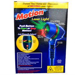 Proiector Star Shower Motion cu Efect 3D holografic, Proiectie lumini laser, Static si Miscator, pentru exterior si interior Proiector Star Shower Motion cu Efect 3D holografic, Proiectie lumini laser, Static si Miscator, pentru exterior si interior