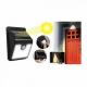 Set 2 x lampa cu LED - incarcare solara si senzor de miscare
