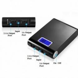 Baterie externa Power Bank, cu display procentaj baterie, 12000 mAh Baterie externa Power Bank, cu display procentaj baterie, 12000 mAh