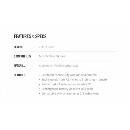 Selfie Stick - 78 cm